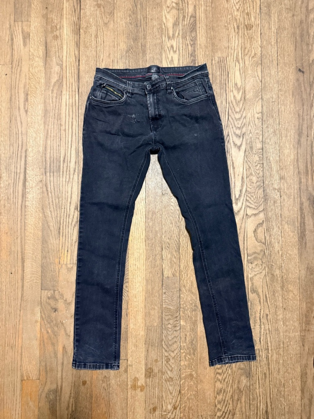 Slim Fit Men's Black Skinny Jeans